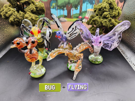 Glass Pokémon, Normal & Flying Type, Gen 1 (Group 1)