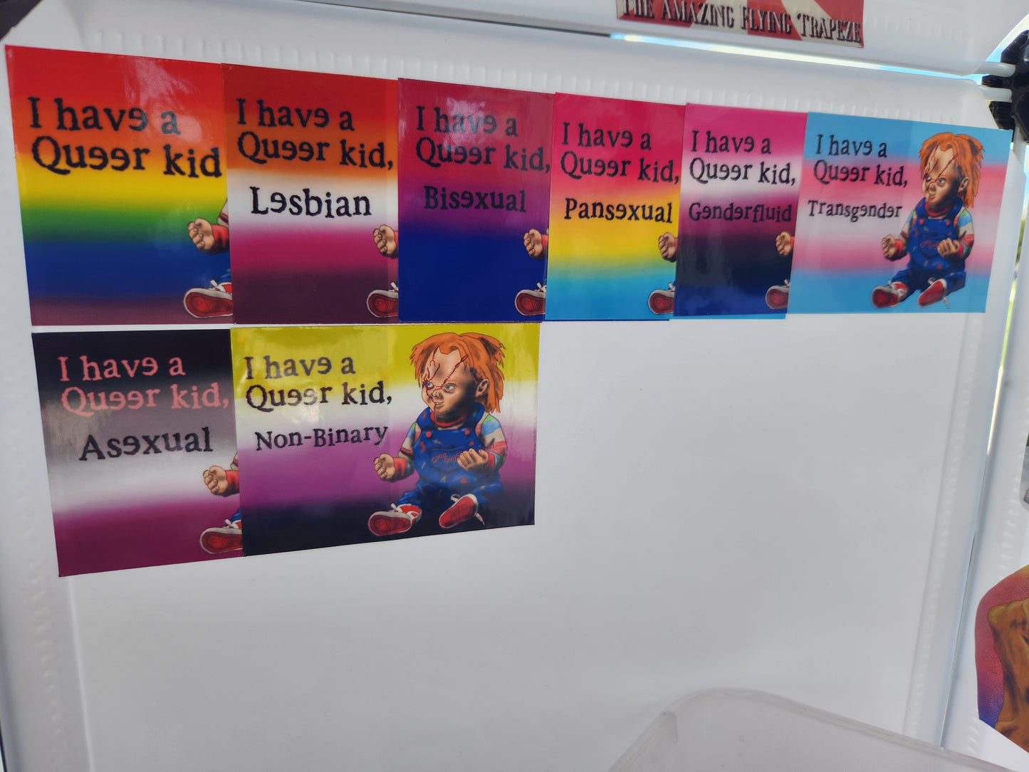 Pride Chucky Sticker