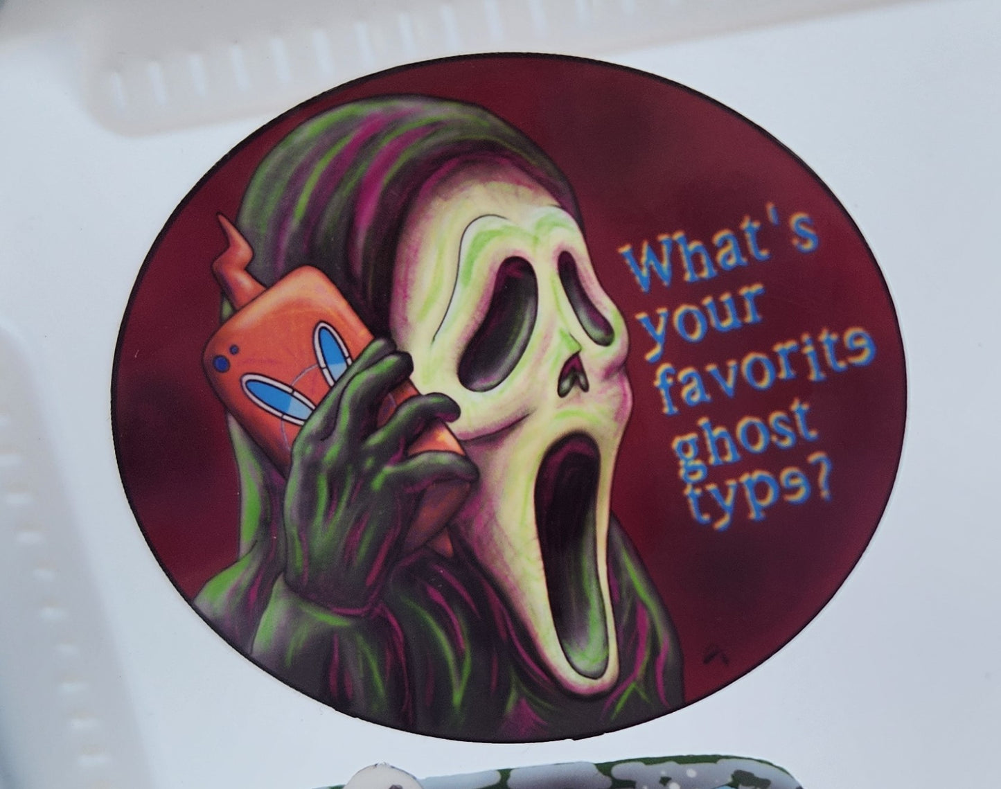 What's Your Favorite Ghost Type Sticker