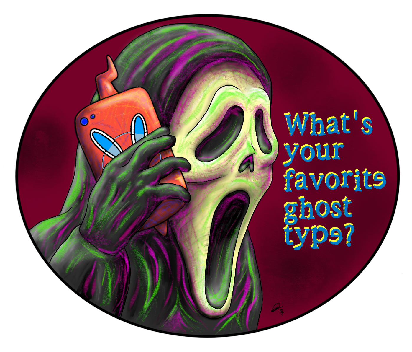 What's Your Favorite Ghost Type Sticker