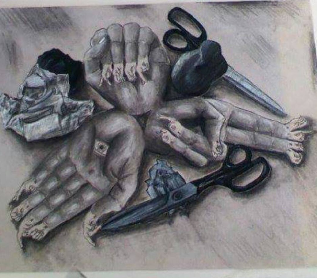 Rock Paper Scissors Print