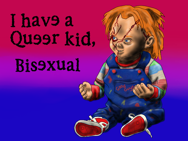 Pride Chucky Sticker