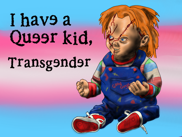 Pride Chucky Sticker