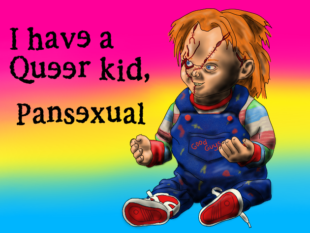 Pride Chucky Sticker