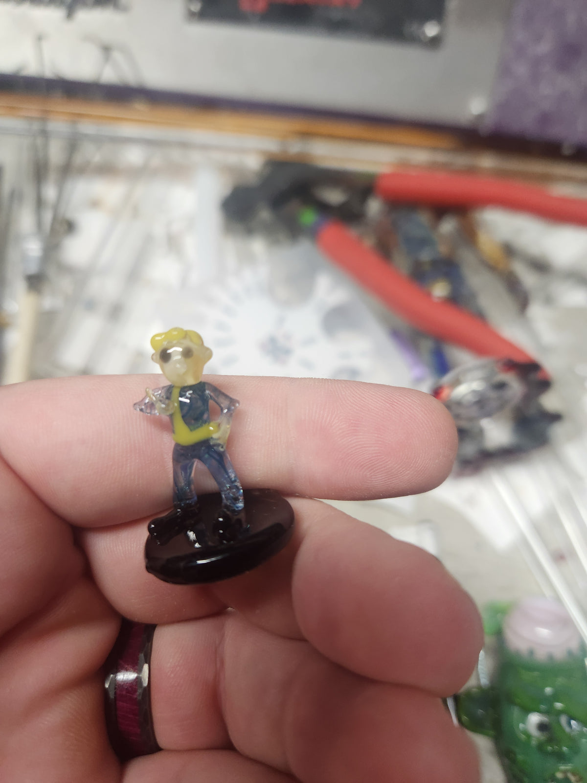 Glass Action/Adventure Gaming Characters Figures