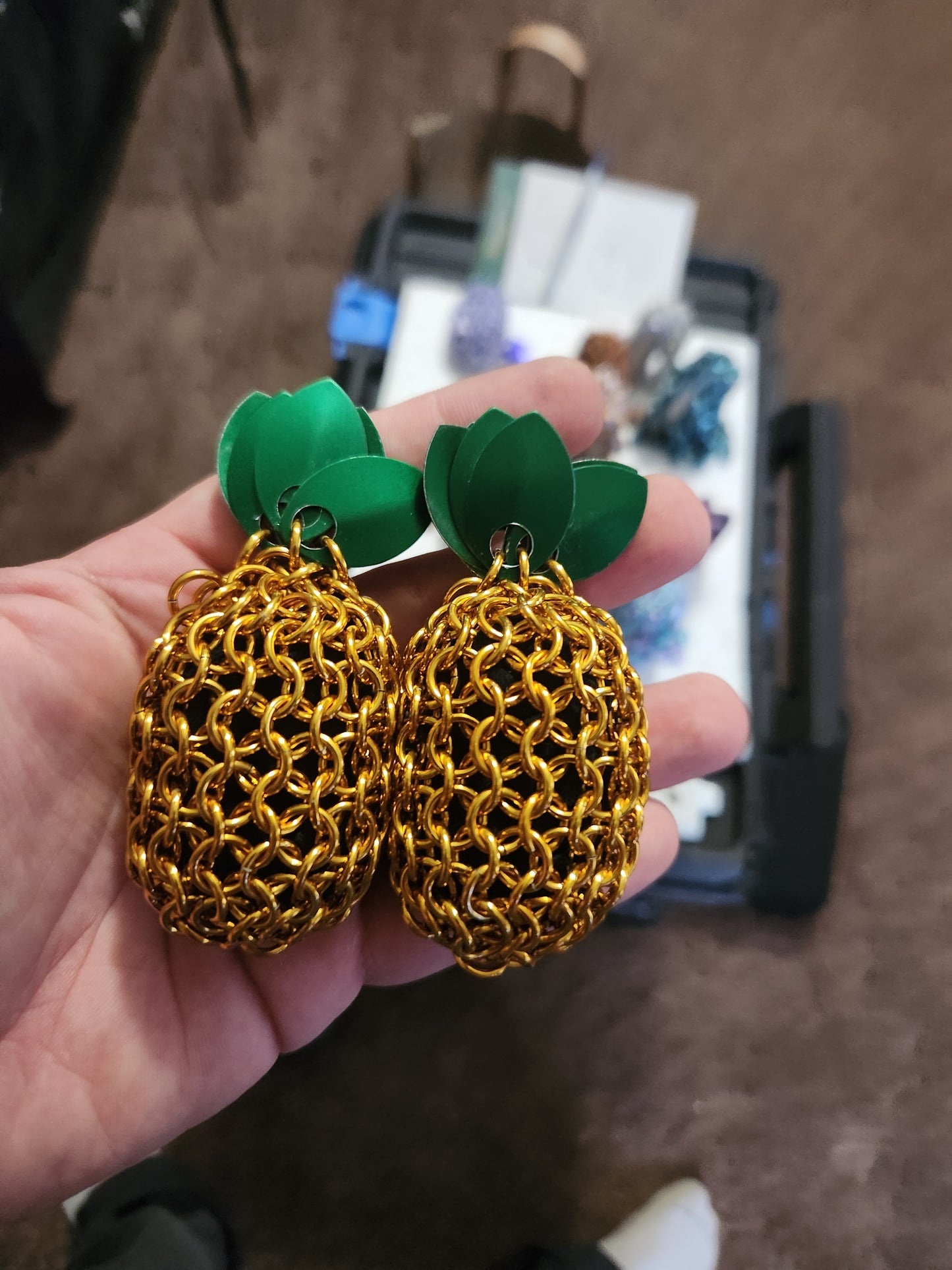 Pineapple Chainmail Fidget