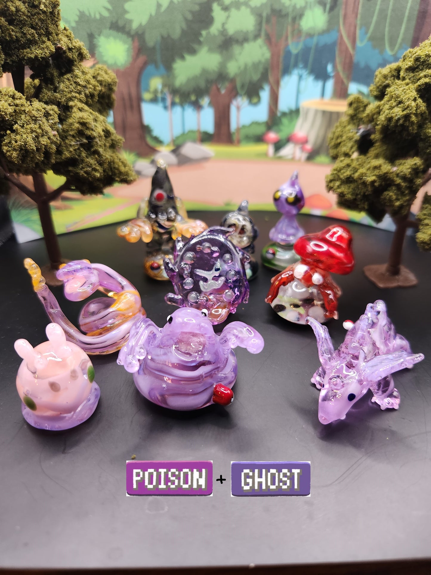 Glass Pokémon, Medium: Bug Type and Poison Type