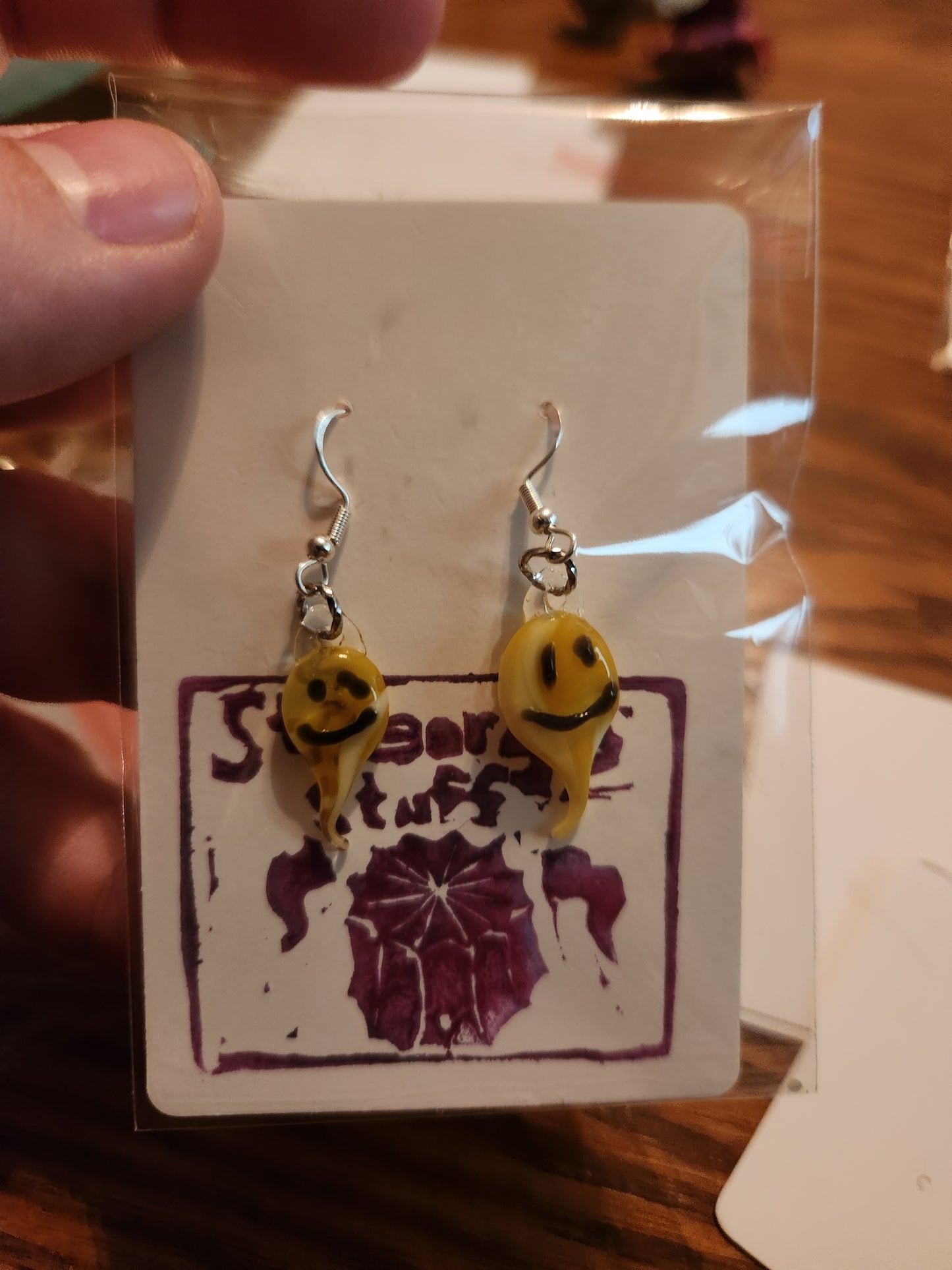 Glass Earring Pair (Handmade)