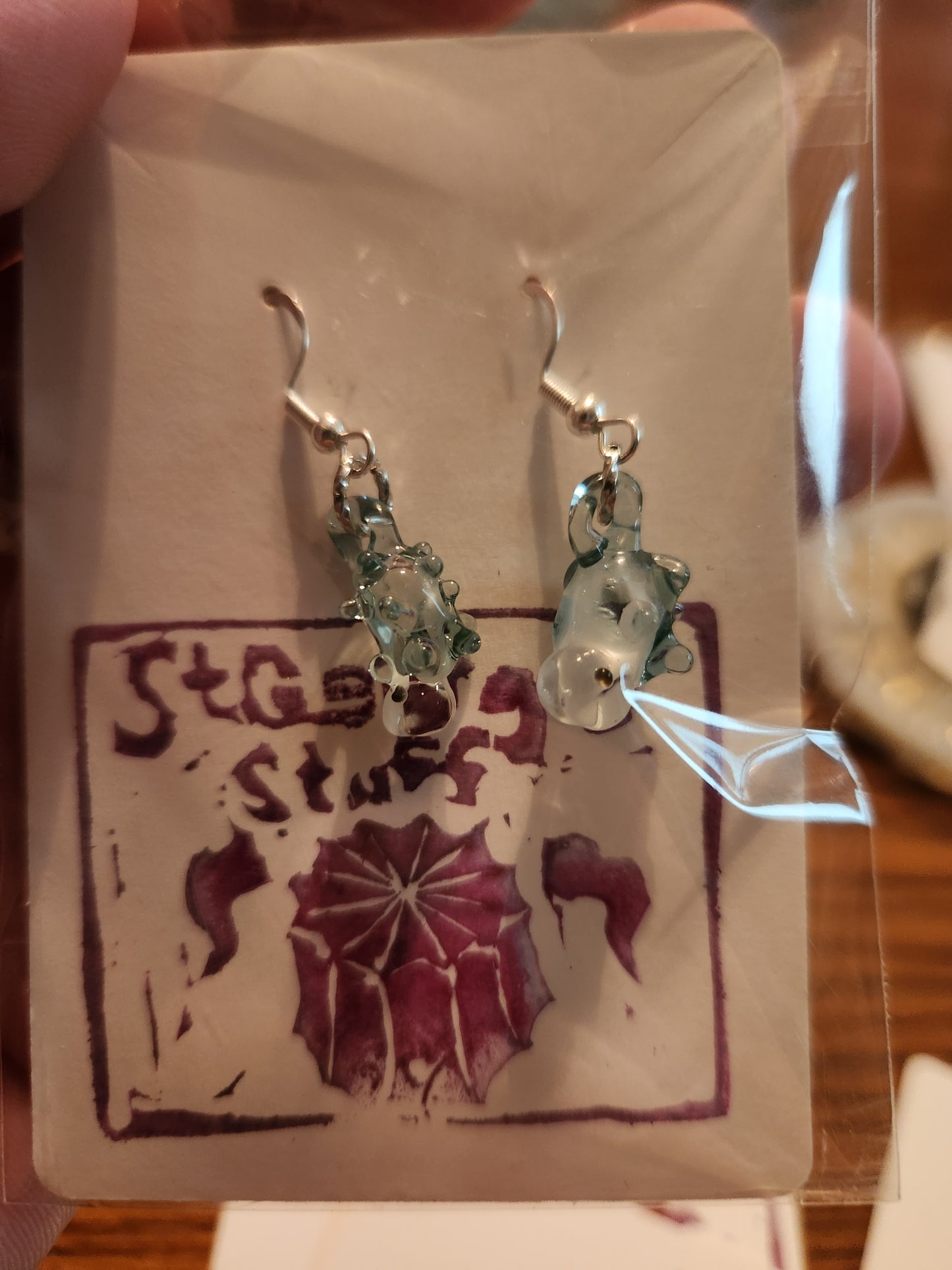 Glass Earring Pair (Handmade)