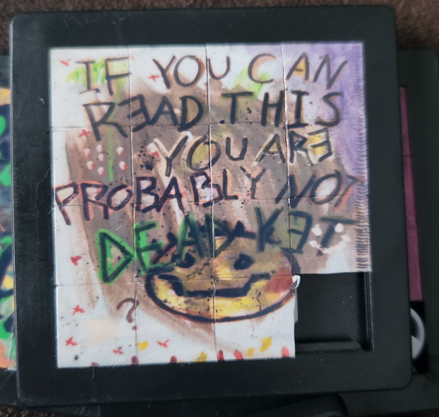 Digital Art Slide Puzzle