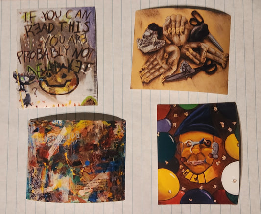 St George Stuff Miscellaneous, 3" Stickers