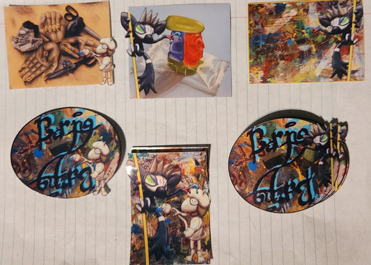 Pokemon Art 3" Stickers