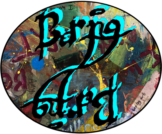 Boring Art Ambigram Sticker