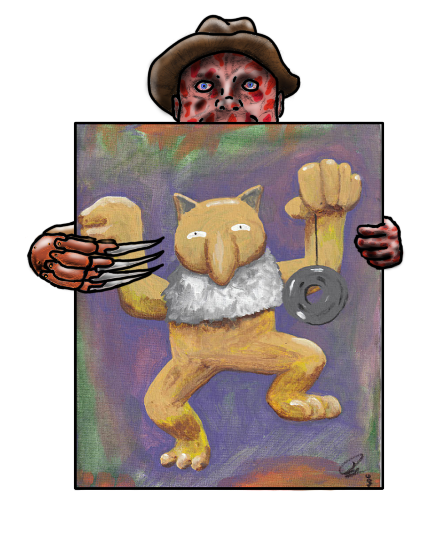 Freddy and Hypno Sticker