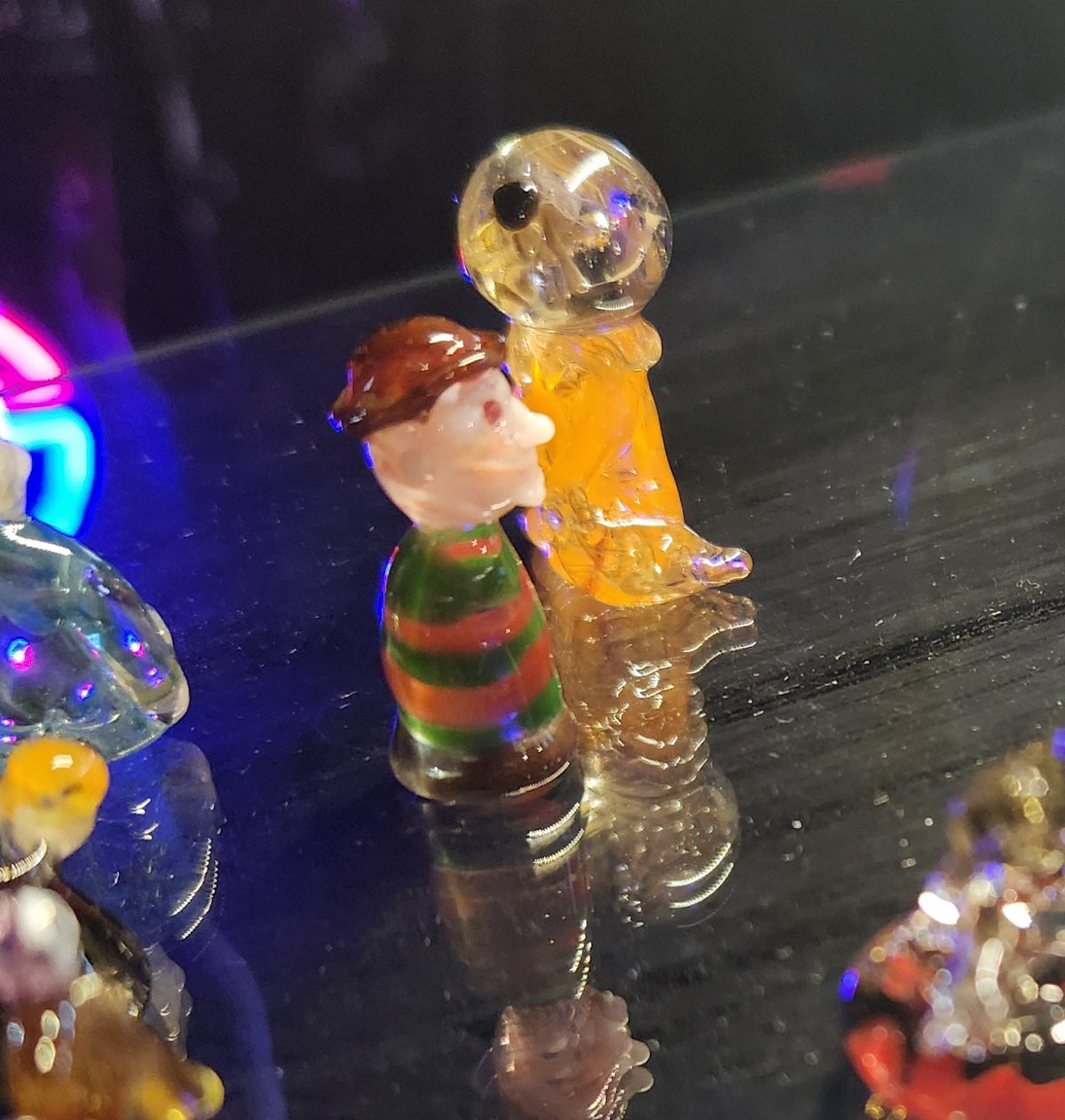 Glass Horror Icon Figures