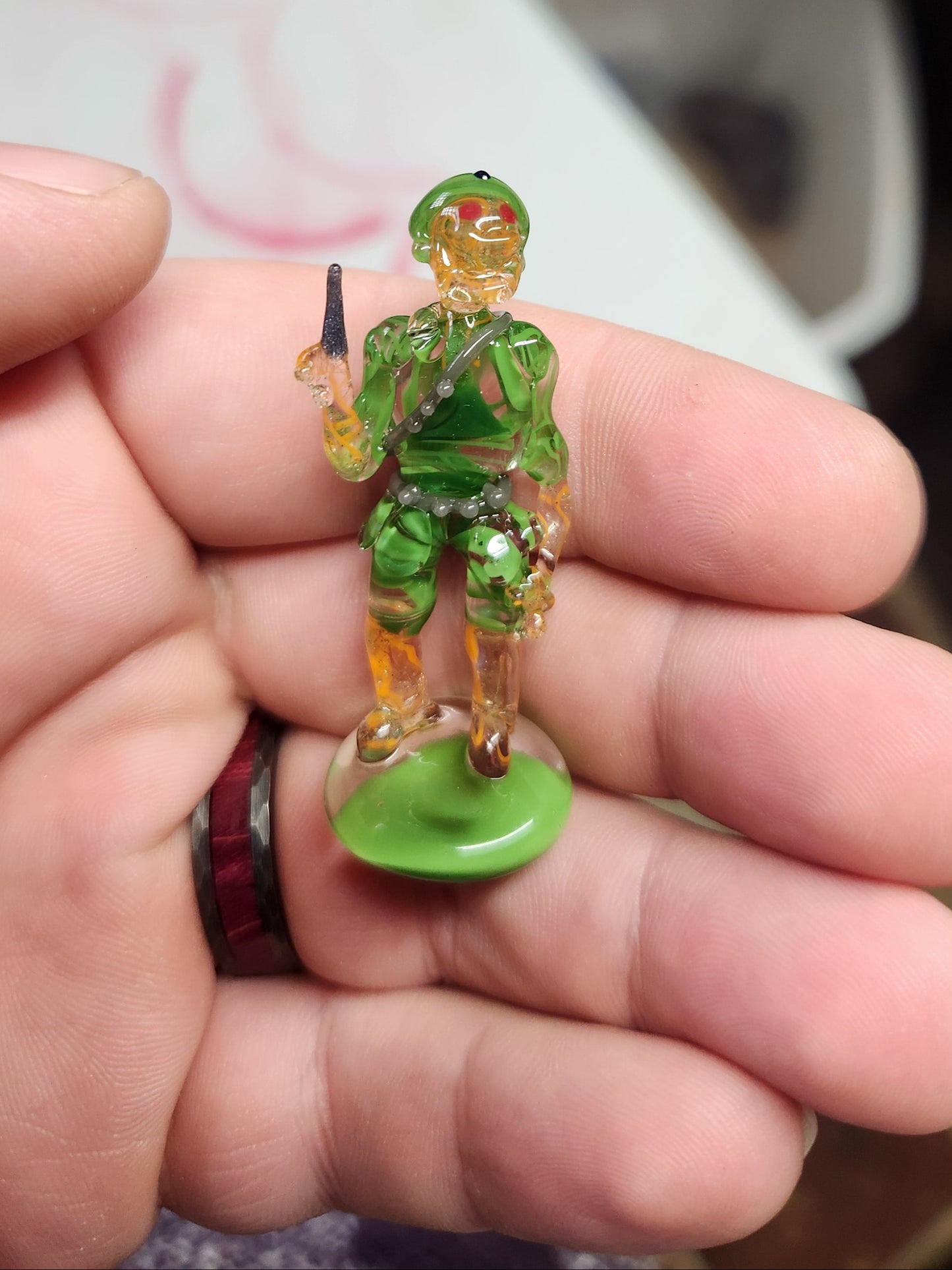 Glass Pop Culture Figure (cartoon/anime)