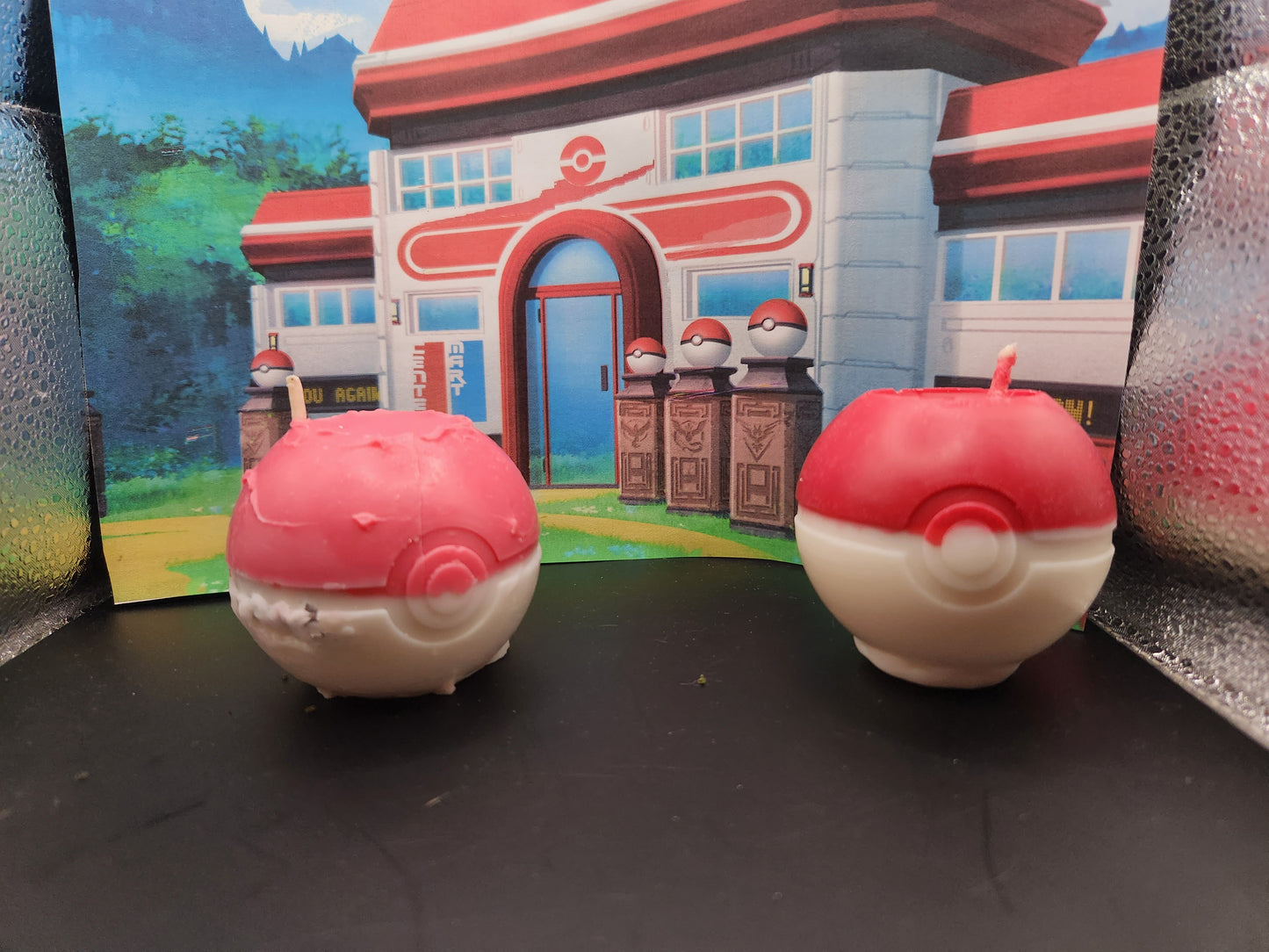 Pokeball Mystery Candle (Glass Pokemon)