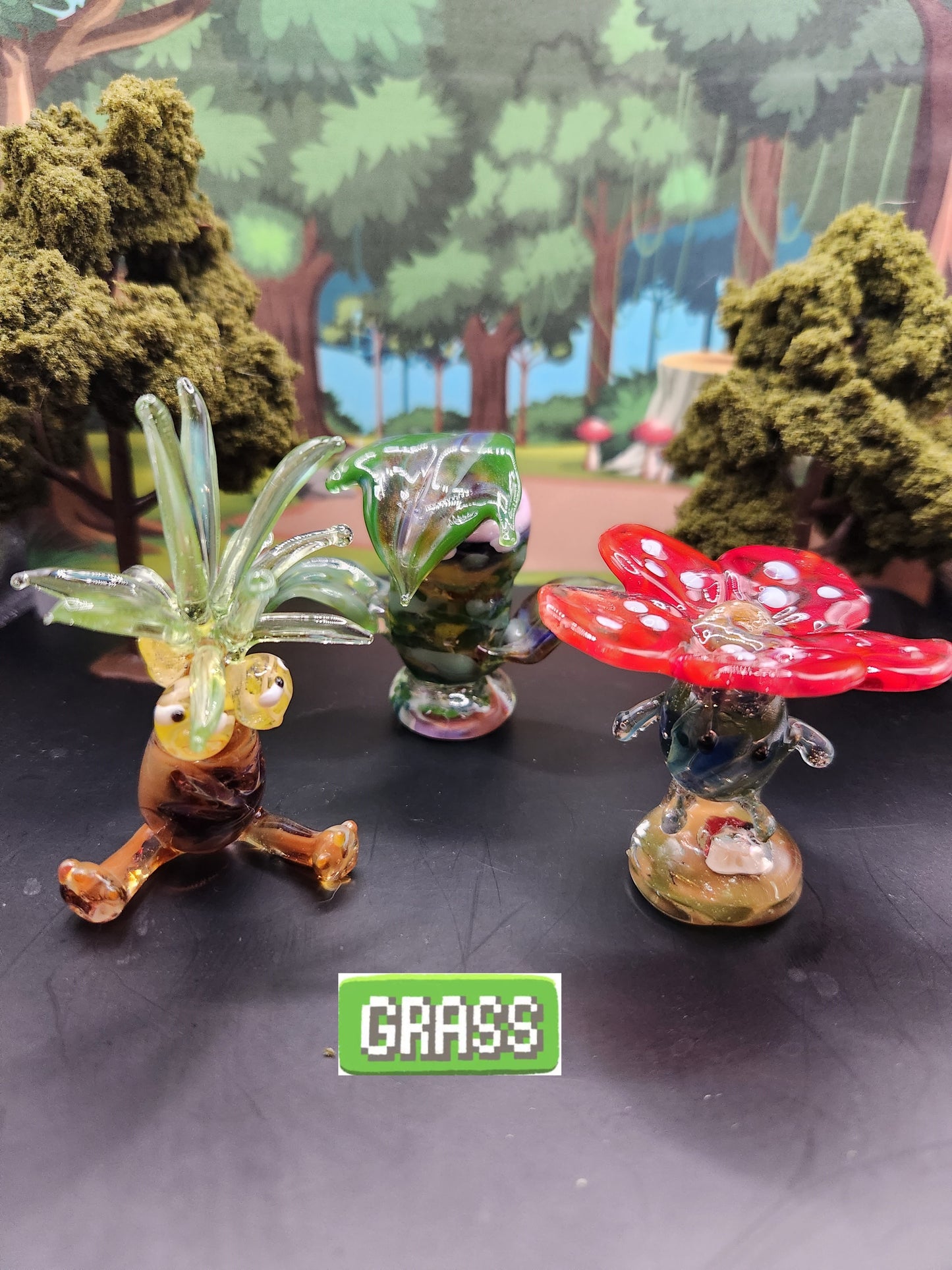 Glass Pokémon, Large: Grass Type