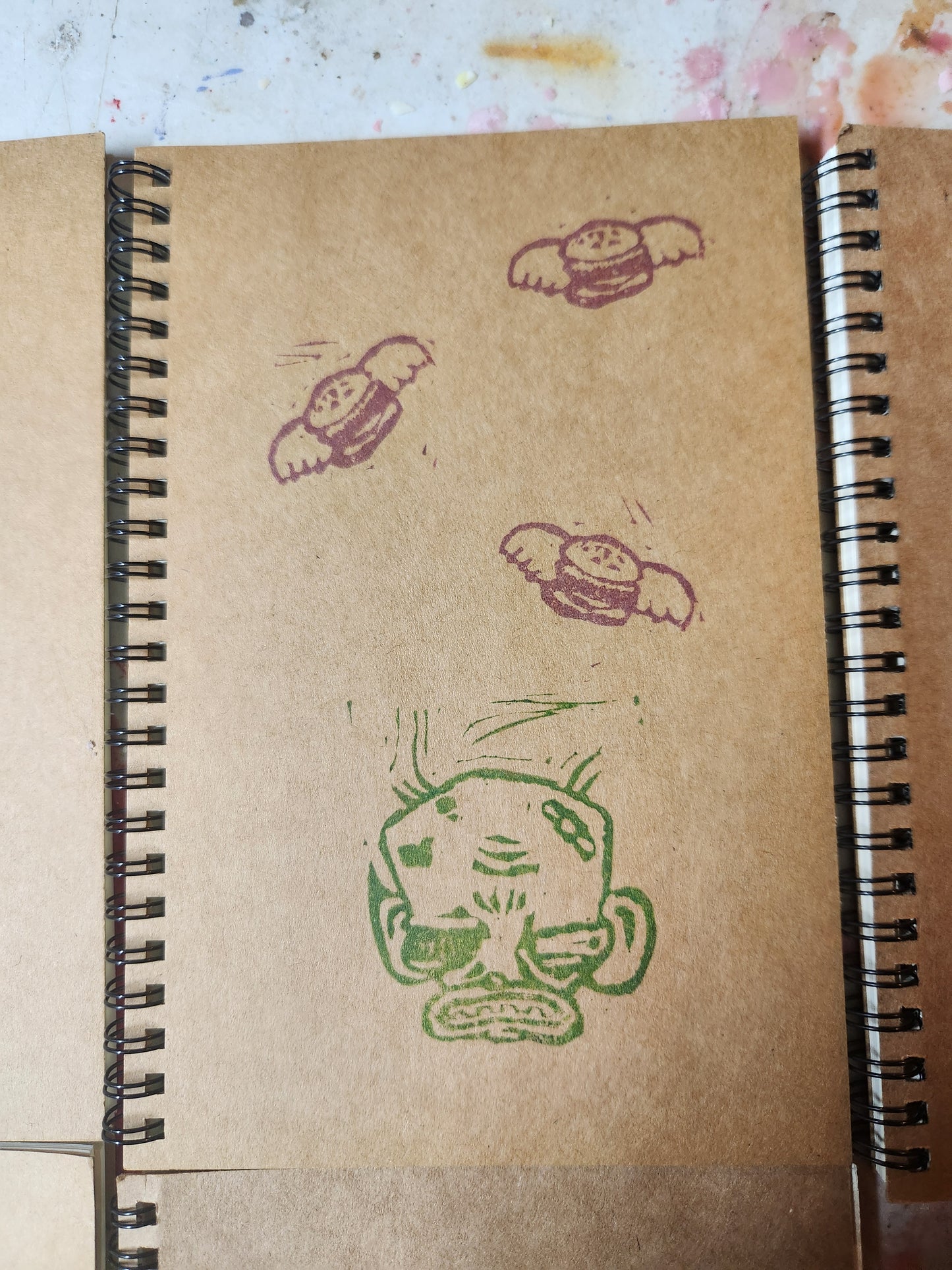 Stamped Notebook