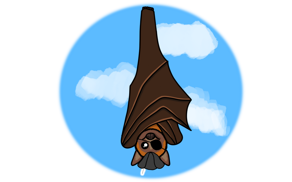 Pirate Bats, 3" Stickers