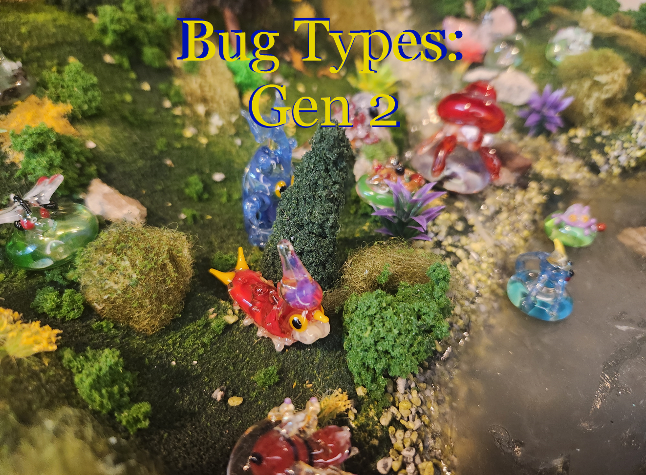 Glass Pokémon, Bug Type, Gen 2