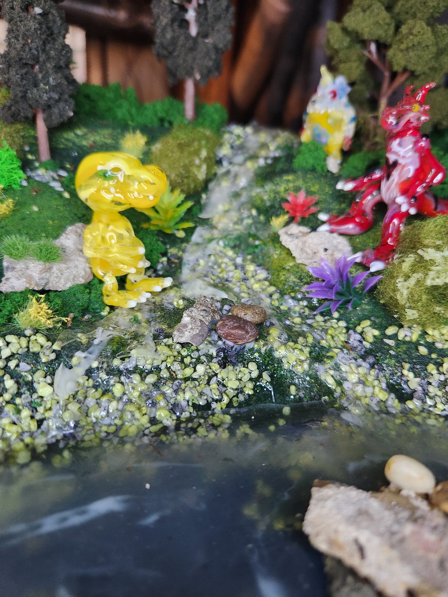 Glass Digimon Figure