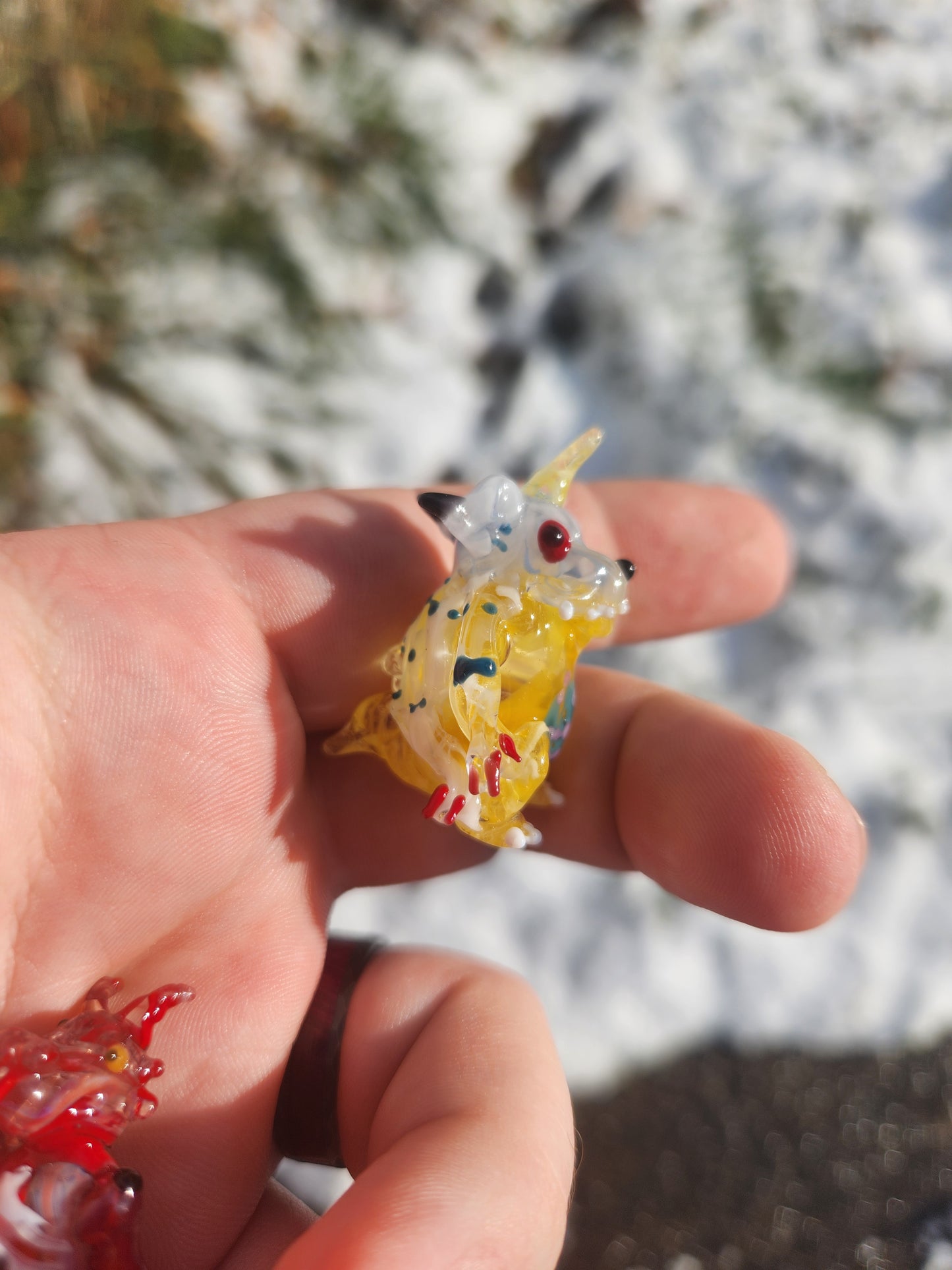 Glass Digimon Figure