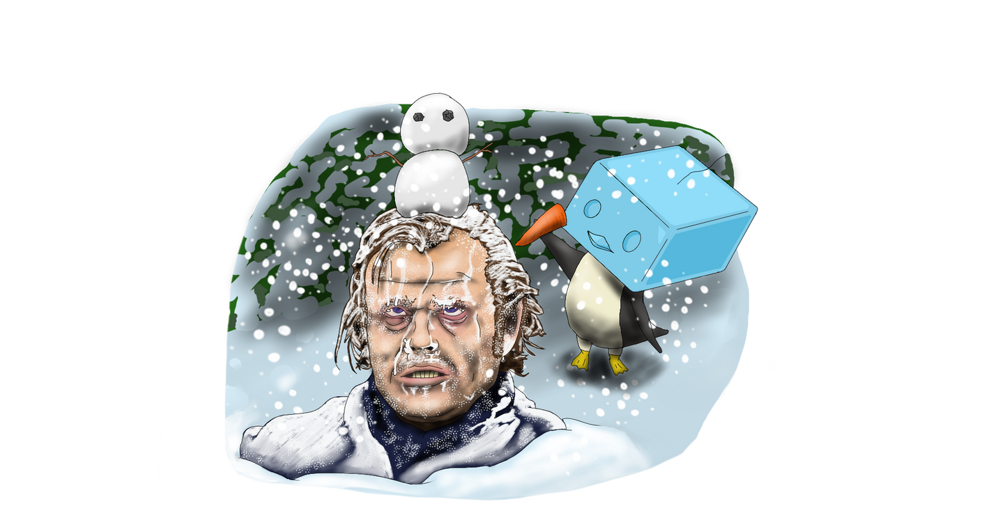 Eiscue and Jack Torrence, Digital Art Print