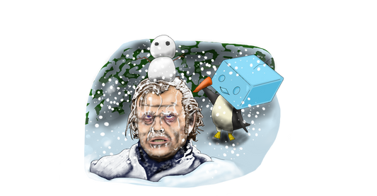 Eiscue and Jack Torrence, Digital Art Print