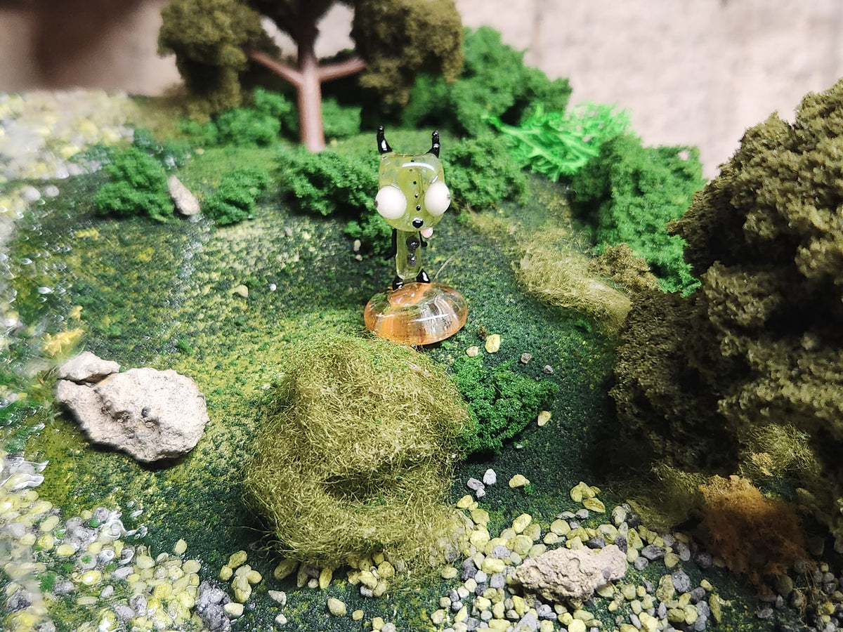 Glass Cartoon Character Figures
