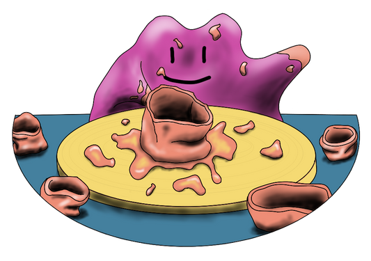 Ditto Pottery Sticker